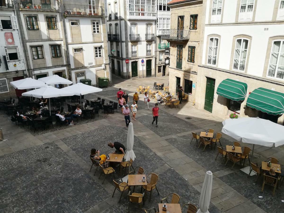 Pension Residencia Universitaria Rey Appartement Santiago de Compostella Buitenkant foto